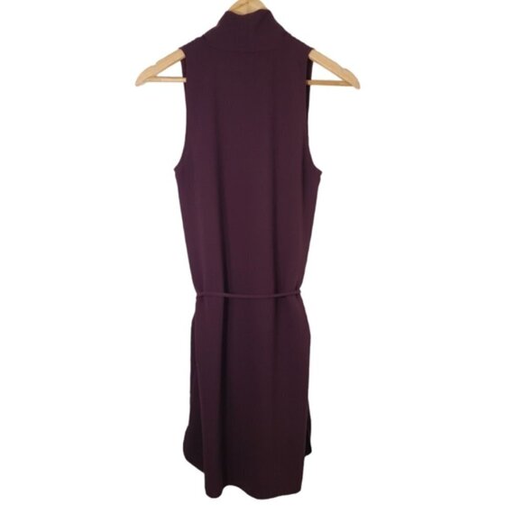 ARITZIA WILFRED Monge Burgundy Dress Women's Size XXS - Picture 9 of 16